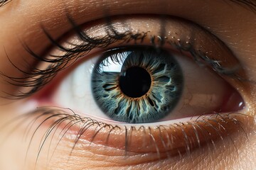 Picture of Strong and healthy eye of a woman