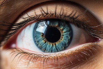Picture of Strong and healthy eye of a woman