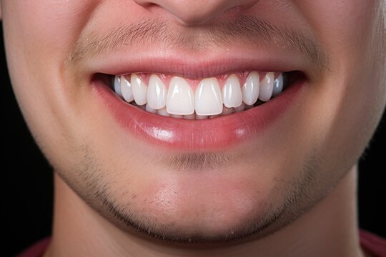 Picture of Strong and healthy teeth of a man