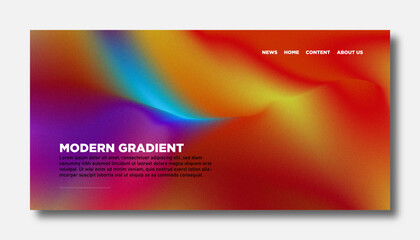 Modern Background Design with Gradient and Minimalist Gradient Background with geometric shapes for Website design, landing page, wallpaper, banner, poster, flyer, and presentation
