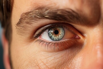 Picture of Strong and healthy eye of a man