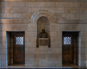 Bust of General John J. Pershing in Nebraska State Capitol