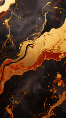 Black and gold colors marble background