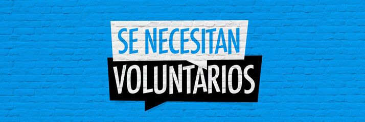 Se necesitan voluntarios