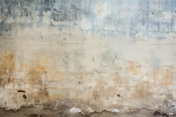 Foto op Plexiglas texture of old painted rusty wall surface © David Kreuzberg