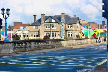 Limerick, Ireland, Streets, St.Mary's Cathedral, St John's Castle, Sarsfield Bridge