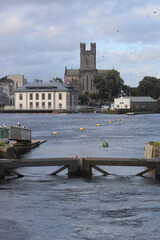 Limerick, Ireland, Streets, St.Mary's Cathedral, St John's Castle, Sarsfield Bridge