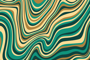 Fototapeta na wymiar Abstract psychedelic groovy background. Vector.