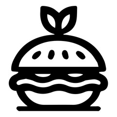 Delicious Hamburger Vector Icon - Download High-Quality, Mouth-Watering Burger Graphics for Food Websites, Menus, and Apps