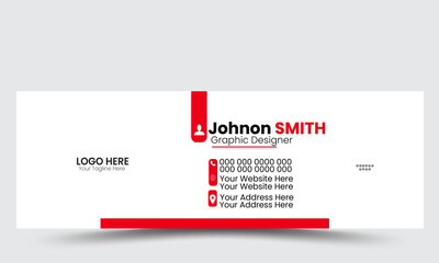 email signature design template