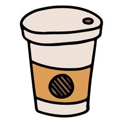 Decorative stickers related to the office or office in a cute style.