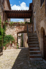 Lugnano in Teverina, old town in Terni province, Umbria