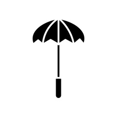 Obraz premium umbrella glyph icon