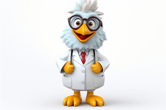 doctor bird cartoon character