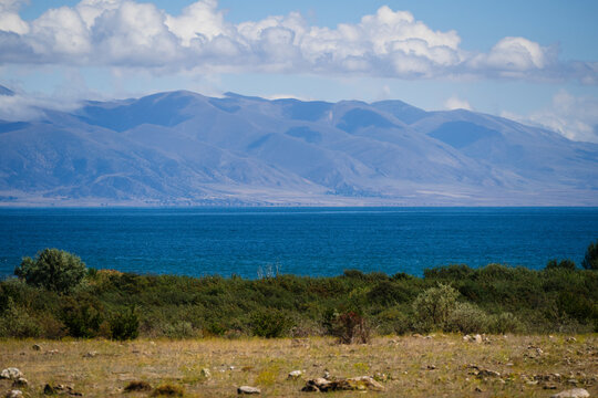 Fabulous view of Lake Sevan, Armenia