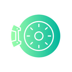 brake gradient icon