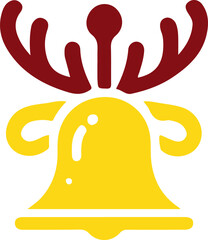 Christmas bell png without background 