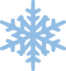 Christmas and winter snow flakes with no background