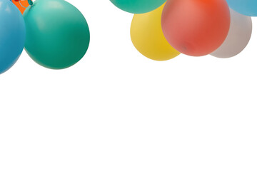 A Ballon isolated on a white background.