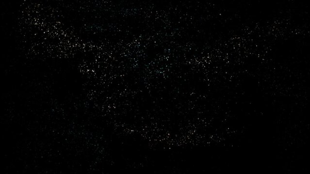 particles on black background cosmic dust waving away starter for logo texture text sand
