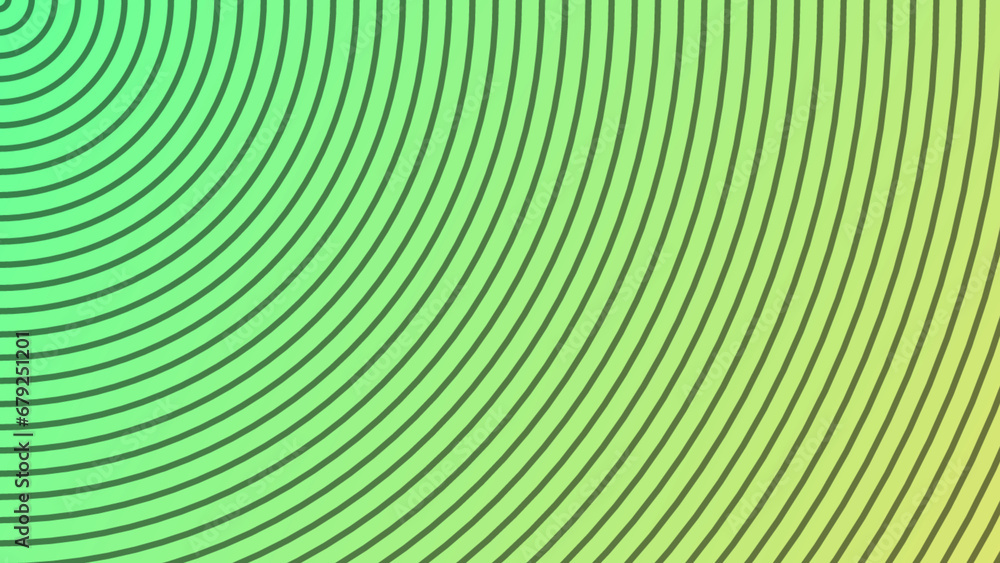 Canvas Prints colorful green and yellow line for background animation