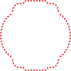 Red Heart frame Rectangle shape vintage frames retro badges vector love frames cute decoration background borders valentine wedding celebration romantic greeting card label frames banners