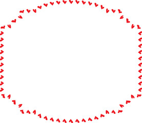 Red Heart frame Rectangle shape vintage frames retro badges vector love frames cute decoration background borders valentine wedding celebration romantic greeting card label frames banners