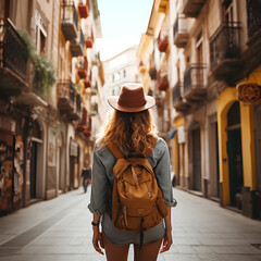 Exploring the Charming Streets of Old Town in Spain: A Traveling Girl's JourneyExploring the Charming Streets of Old Town in Spain: A Traveling Girl's Journey