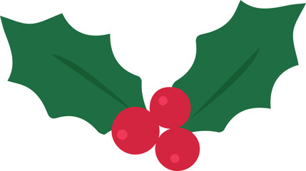  Christmas holly berry icon © 素真 莊