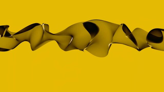 Animated Colorful Particles background. Abstract wave shape movement texture direction smoke background