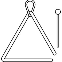 Music Instrument Line Icon