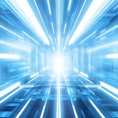 Futuristic technological lines. Dynamic background design