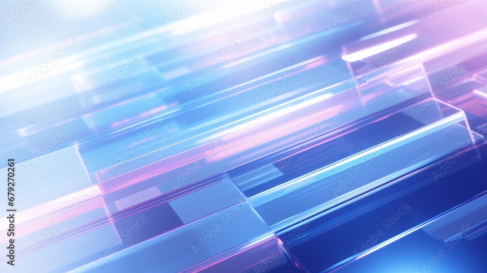 Poster futuristic technological lines. dynamic background design