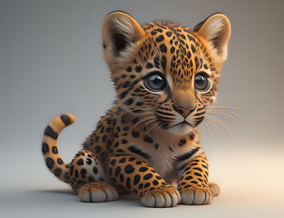 Leoparden baby