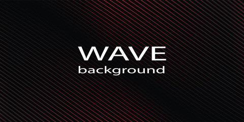 Dark abstract background with glowing wave. Shiny moving lines design element. Modern purple blue gradient flowing wave lines. Futuristic technology concept. Vector illustration abstract background1