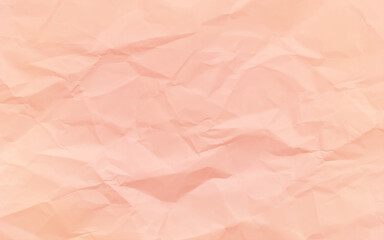 Fototapeta premium Brown creased paper background texture. Crumpled paper texture background