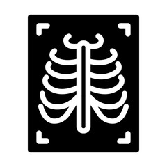 X-Ray Glyph Icon