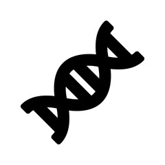 Dna Glyph Icon