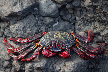crab on the beach