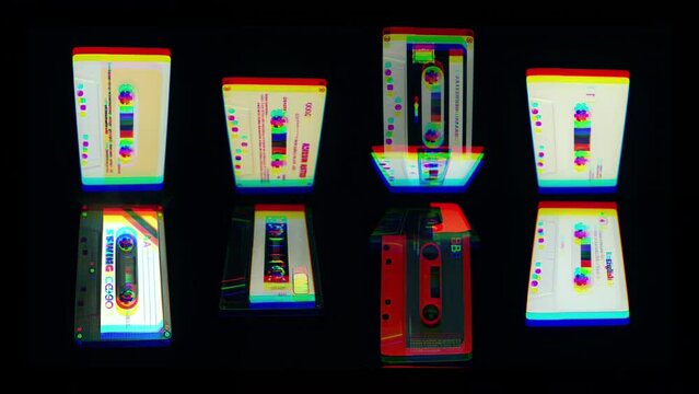  vintage cassette tapes