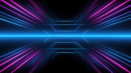 Fototapeta premium Abstract neon light arrows background, Advertising banner, Disco Advertising, Smartphone wallpapers
