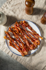 Homemade Trendy Twisted Bacon Strips