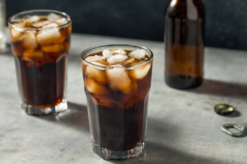 Cold Refreshing Dark Brown Cola