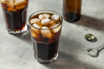 Cold Refreshing Dark Brown Cola