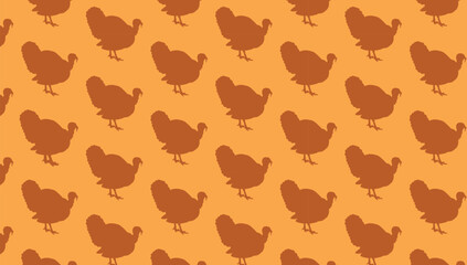 seamless Turkey Pattern stock illustration