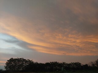 cloud texture with blue sky background in spring