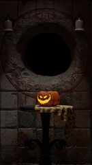 Halloween Style Pumpkin for your Halloween Party