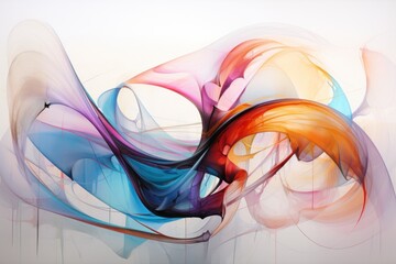 Abstract Artwork Blurring the Lines Between Reality and Imagination.