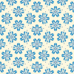 Simple abstract flower art Seamless patterns abstract patterns geometric shapes repeat patterns fabric design textile design wallpaper background