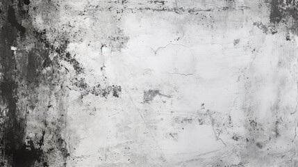 Obraz premium Black white crack concrete texture background grunge cement pattern. Generative AI